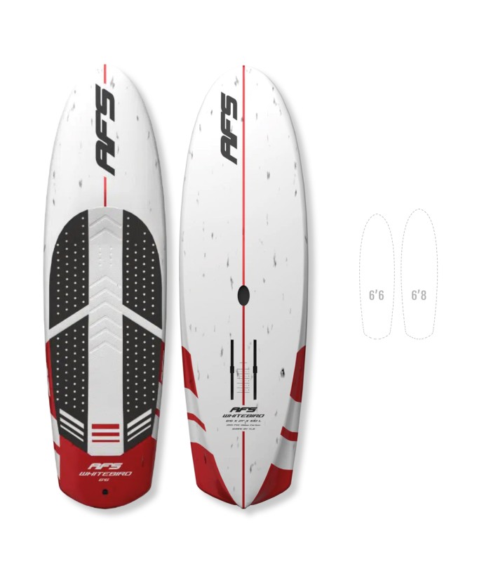 AFS Whitebird 6'6 y 6'8 prancha downwind foil sup foil wing foil