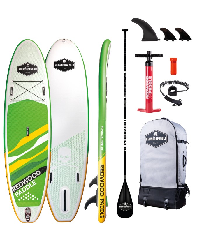 Funbox Pro 10′ Green - Prancha Stand Up Paddle Surf