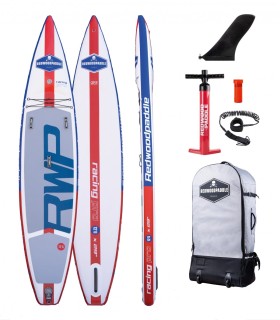 Funbox Pro Race Azul 12′6 x 29″ - Prancha Stand Up Paddle Surf Insuflável